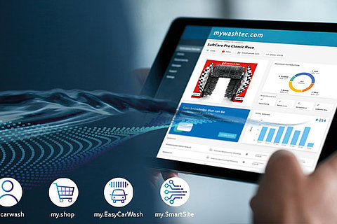 mywashtec.com – gestione intelligente dell'attività di lavaggio, ovunque e in qualsiasi momento